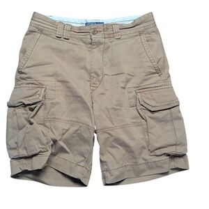 Men's Tan Cargo Shorts